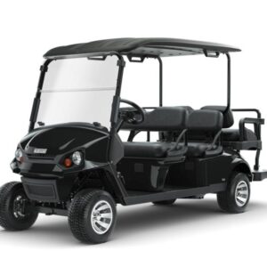 6 Seat Gas Cart -- Black