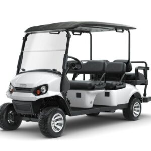 6 Seat Gas Cart -- Bright White