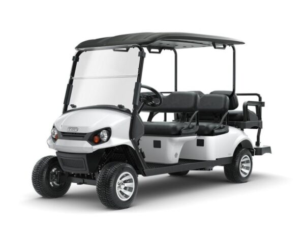 6 Seat Gas Cart -- Bright White