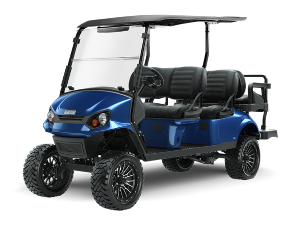 6 Seat Gas Cart -- Patriot Blue